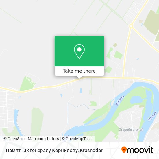Памятник генералу Корнилову map