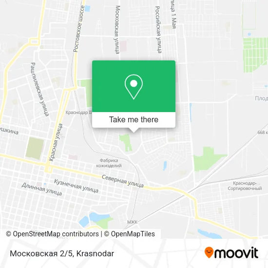 Московская 2/5 map