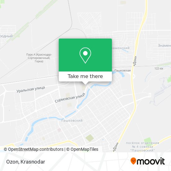 Ozon map