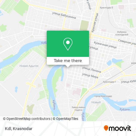 Kdl map