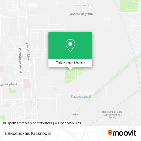 Елисейская map