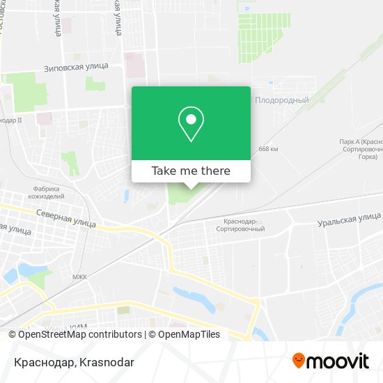Краснодар map