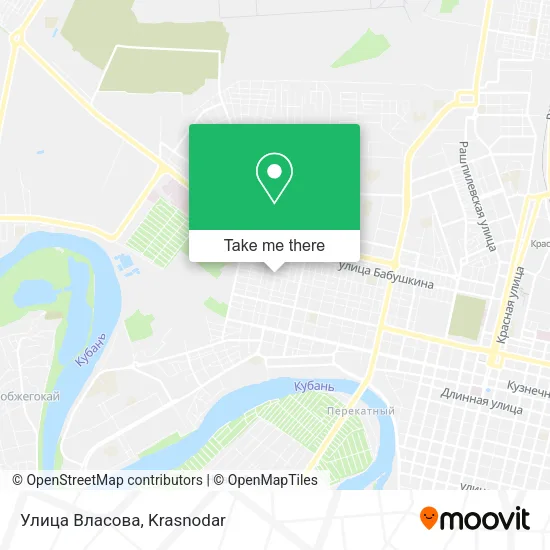 Улица Власова map