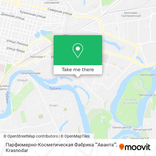 Парфюмерно-Косметическая Фабрика ""Аванта"" map