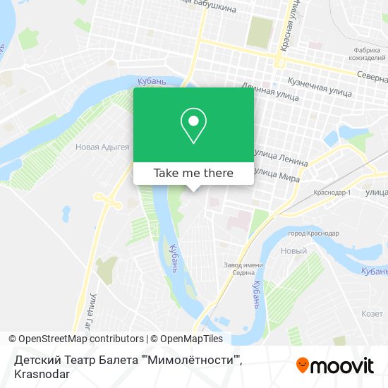 Детский Театр Балета ""Мимолётности"" map