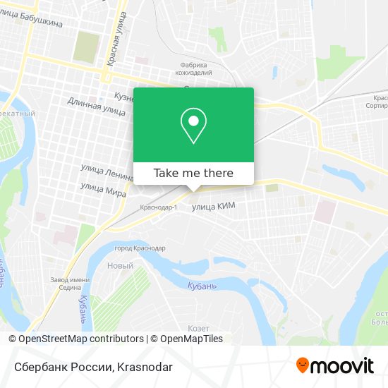 Сбербанк России map