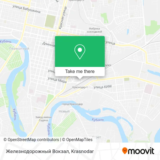 Железнодорожный Вокзал map