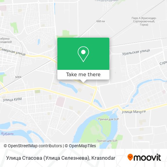 Улица Стасова (Улица Селезнева) map