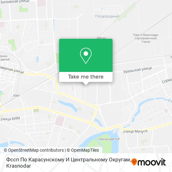 Фссп По Карасунскому И Центральному Округам map