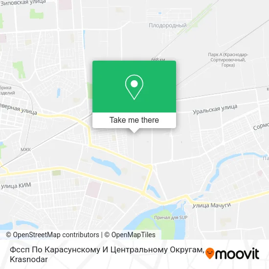 Фссп По Карасунскому И Центральному Округам map