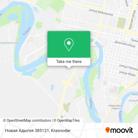 Новая Адыгея 385121 map