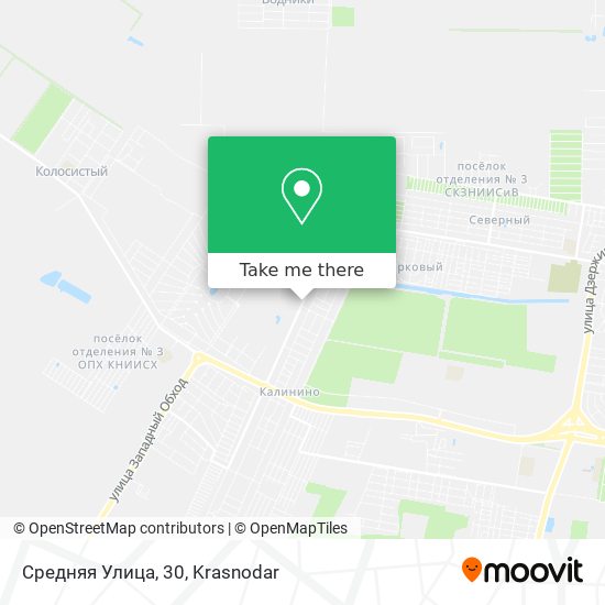 Средняя Улица, 30 map