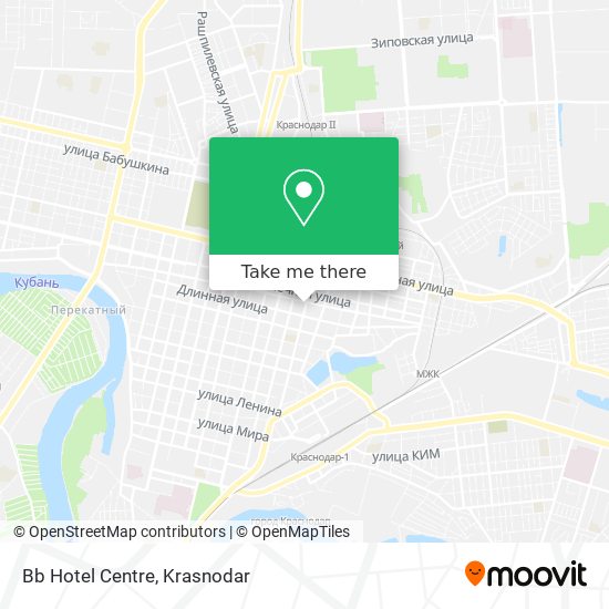 Bb Hotel Centre map