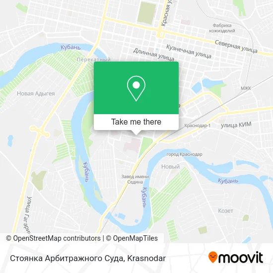 Стоянка Арбитражного Суда map