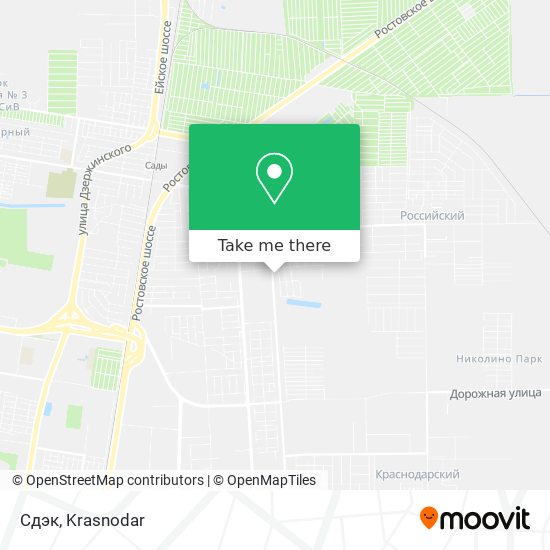 Сдэк map