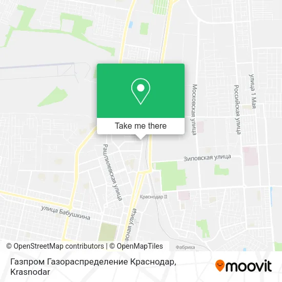 Газпром Газораспределение Краснодар map