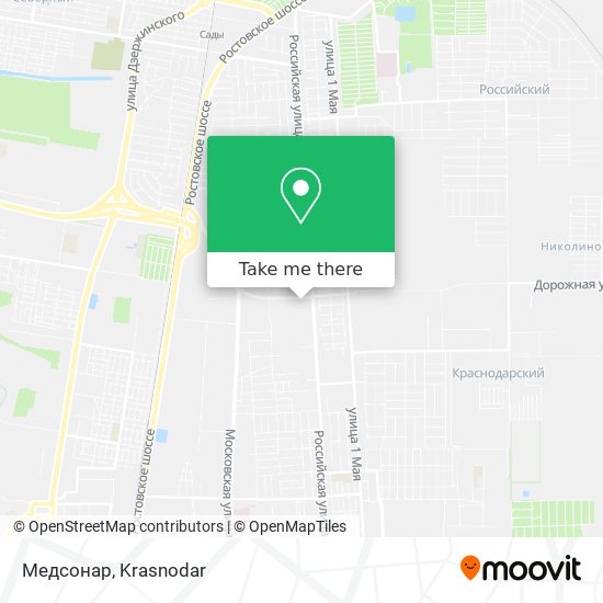 Медсонар map