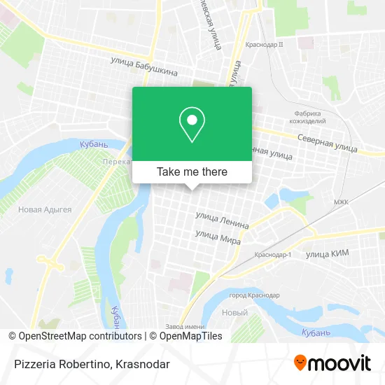 Pizzeria Robertino map