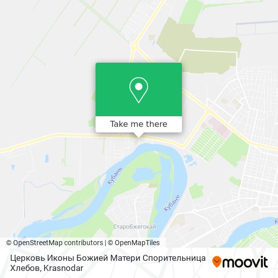 Церковь Иконы Божией Матери Спорительница Хлебов map