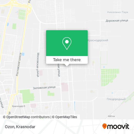 Ozon map