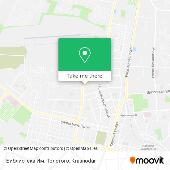 Библиотека Им. Толстого map