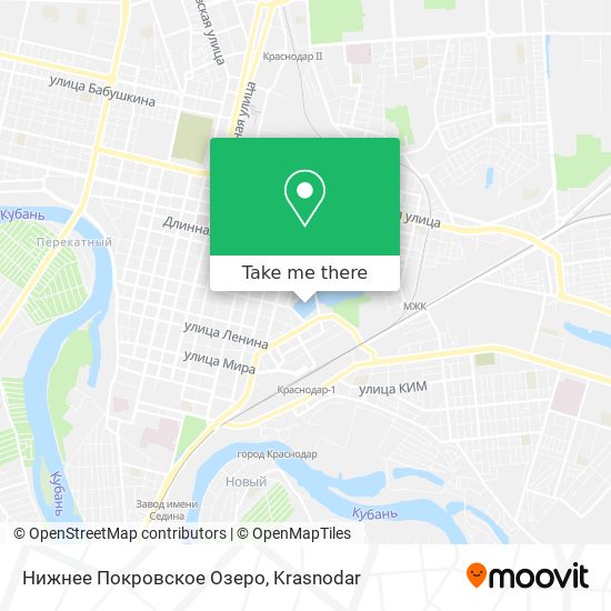 Нижнее Покровское Озеро map