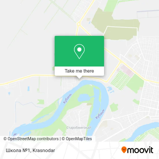 Школа №1 map