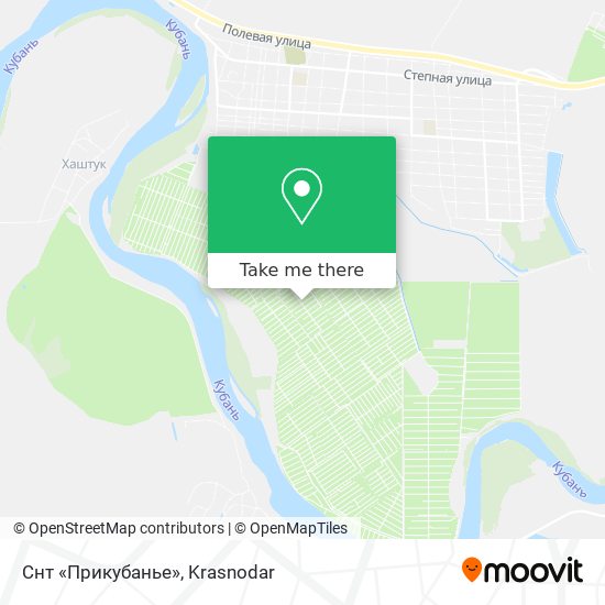 Снт «Прикубанье» map