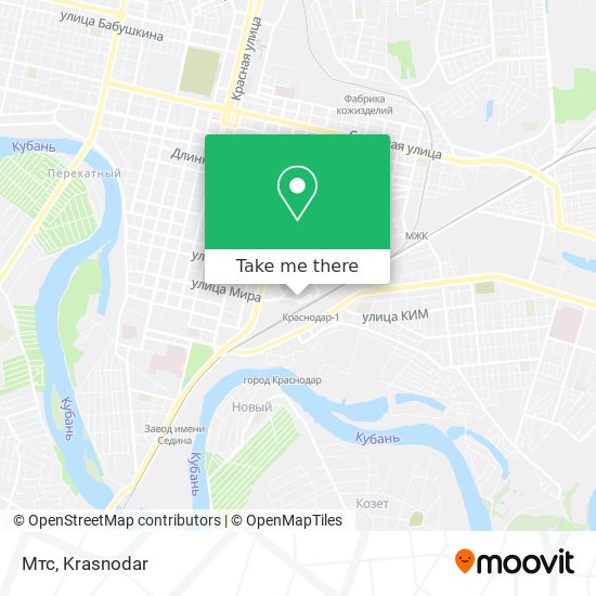 Мтс map