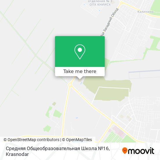 Средняя Общеобразовательная Школа №16 map