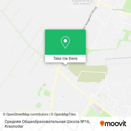 Средняя Общеобразовательная Школа №16 map