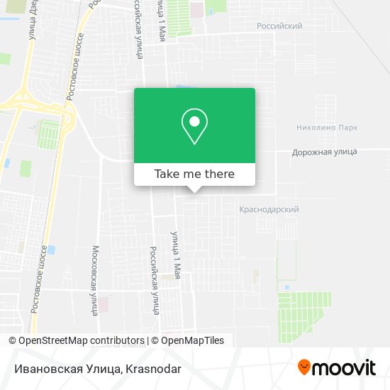 Ивановская Улица map