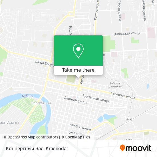 Концертный Зал map