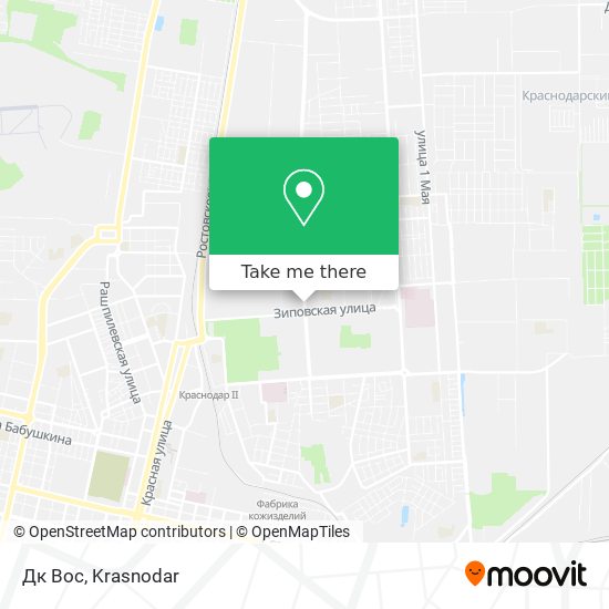 Дк Вос map