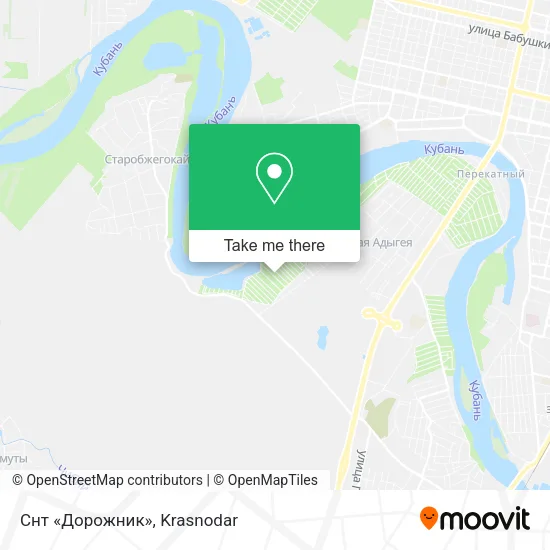 Снт «Дорожник» map