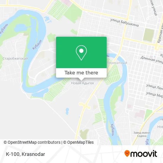 К-100 map
