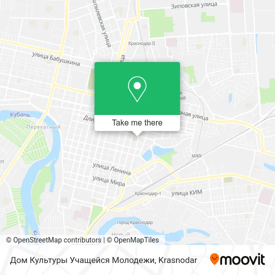 Дом Культуры Учащейся Молодежи map
