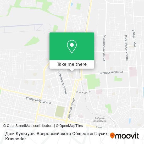 Дом Культуры Всероссийского Общества Глухих map