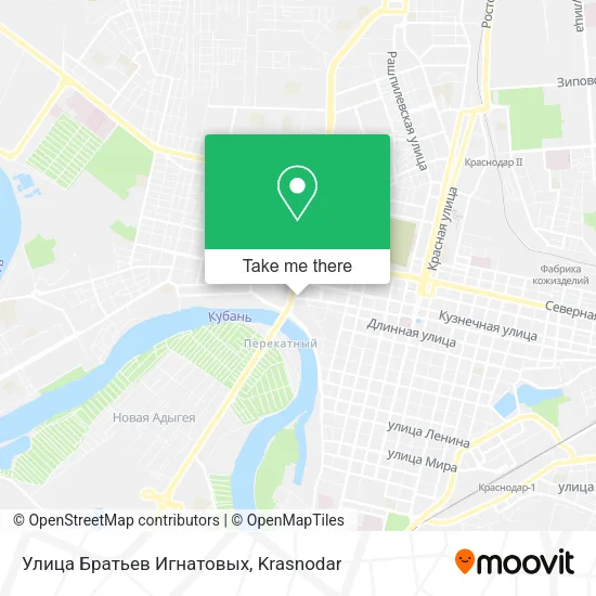 Улица Братьев Игнатовых map