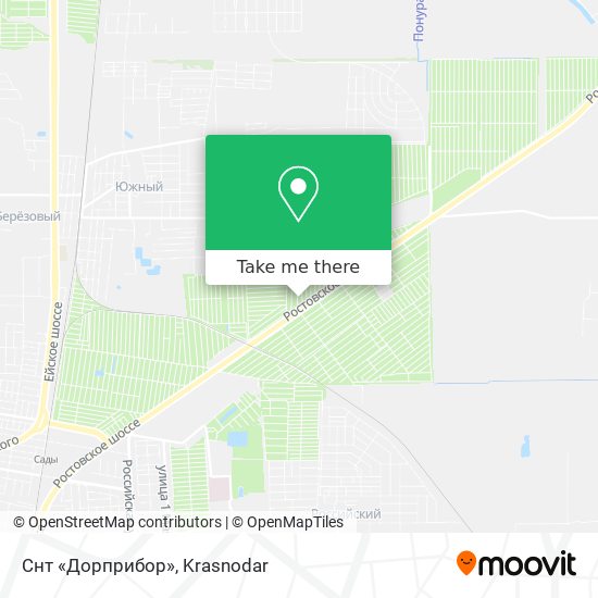 Снт «Дорприбор» map