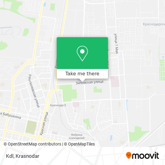 Kdl map