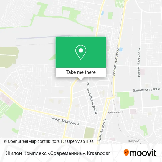 Жилой Комплекс «Современник» map