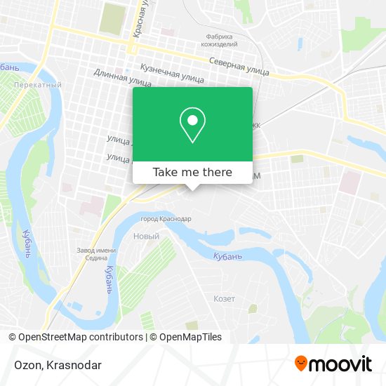 Ozon map