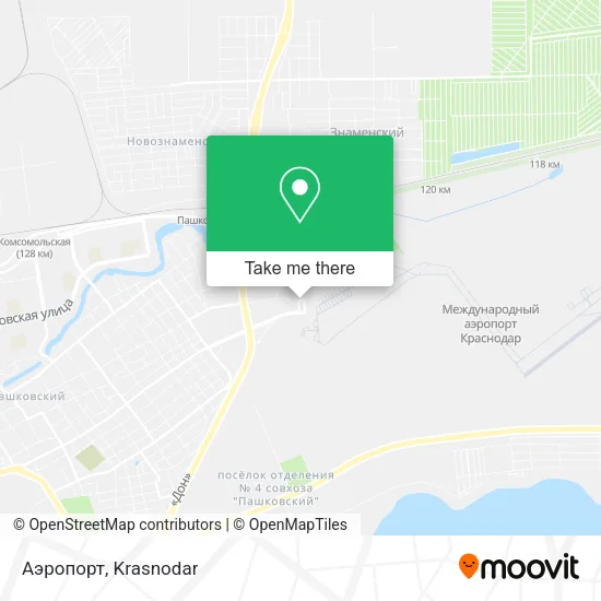 Аэропорт map