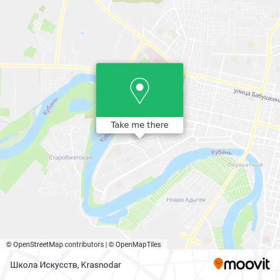 Школа Искусств map