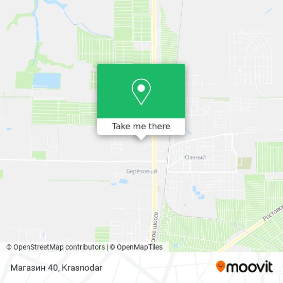 Магазин 40 map