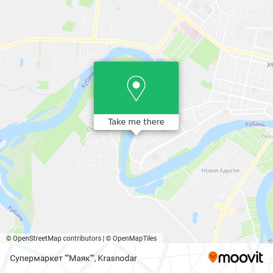 Супермаркет ""Маяк"" map