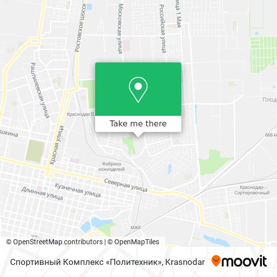 Спортивный Комплекс «Политехник» map