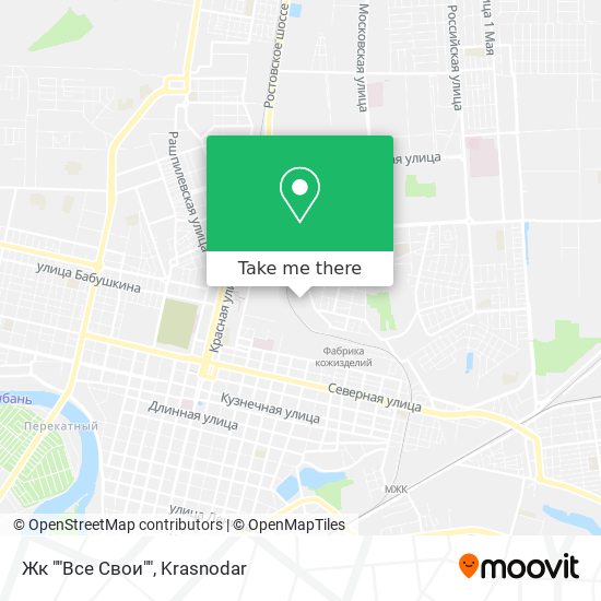 Жк ""Все Свои"" map