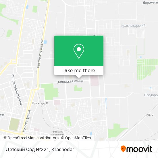 Детский Сад №221 map